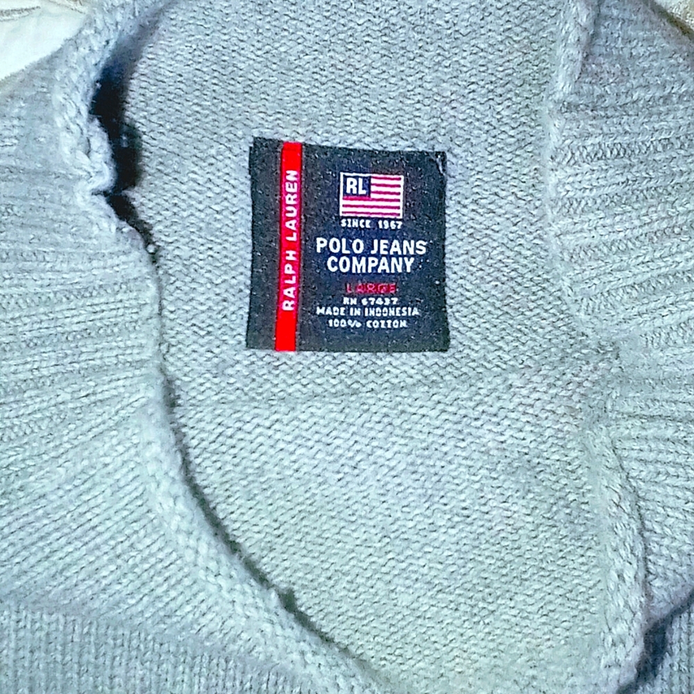 Men's RL Polo Sweater - Large